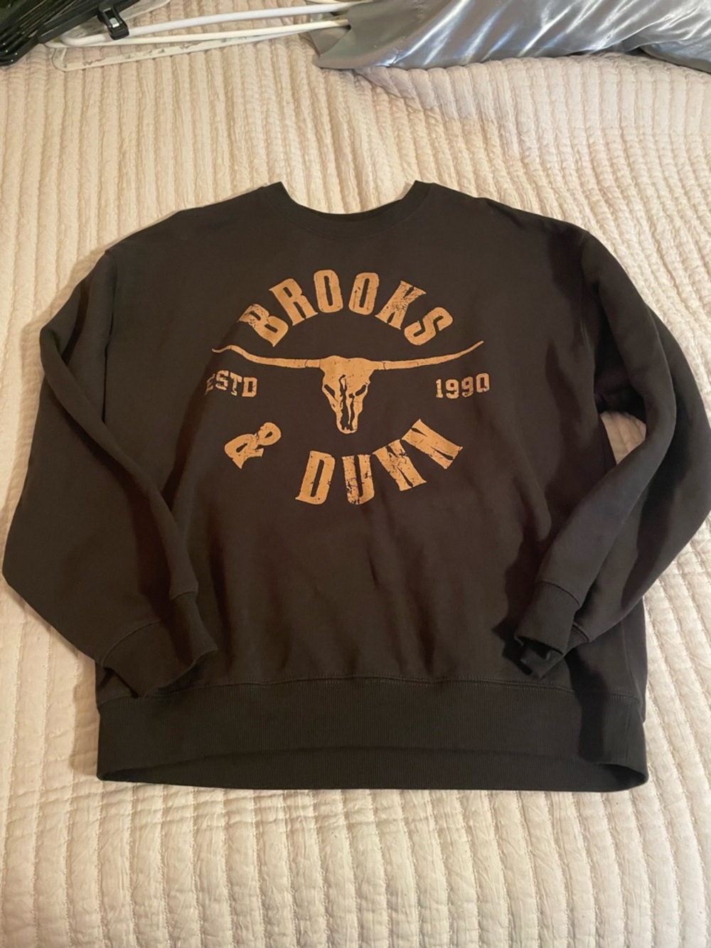 Brooks and Dunn Black Crewneck Sweatshirt
